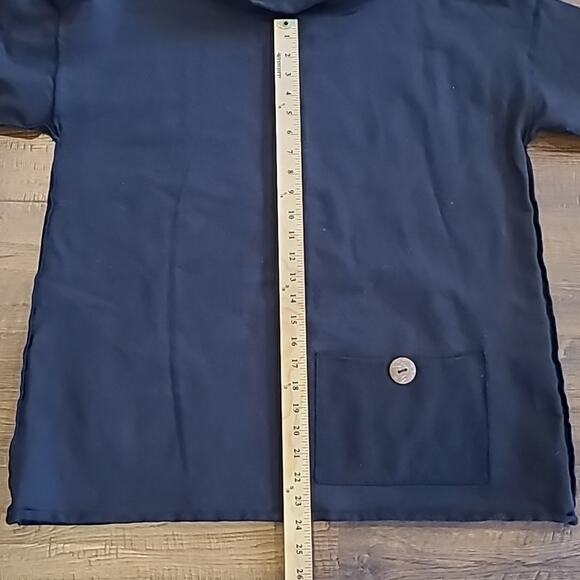 Soft Surroundings Black Mock Neck Pullover Sweatshirt  XL - Picture 4 of 7